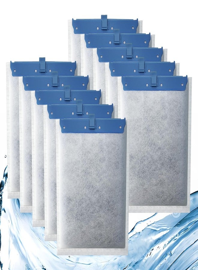 Pryitier 10 Pack Filter Cartridge for Whisper Bio-Bag Filters, Large Aquarium Replacement Filter Cartridges for Whisper Filters 20i,40i/IQ20,30,45,60/PF20,30,40,60 and ReptoFilter - Image 1